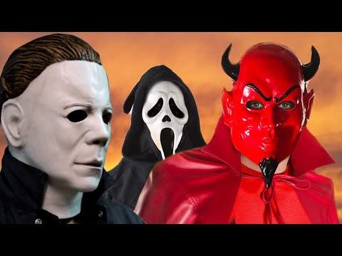 Michael Myers vs The Red Devil and Ghost-Face