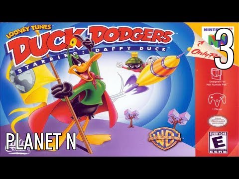 Daffy Duck dans le R�le de Duck Dodgers Nintendo 64