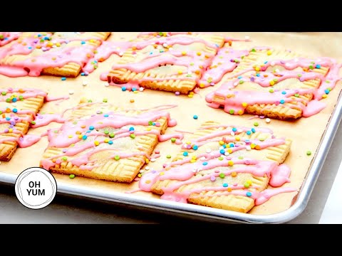 Professional Baker Teaches You How To Make POP TARTS!