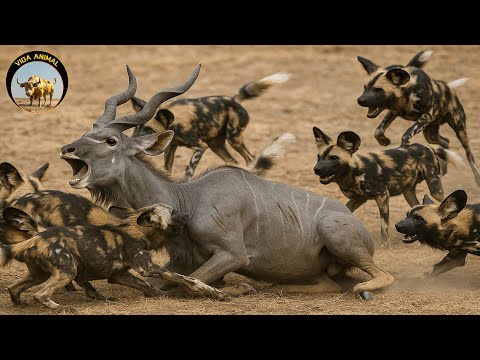 African Wild Dogs – The Art of Pack Hunting in the Wild #wildanimals