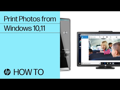 How to print photos from hp printers