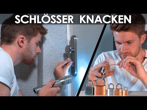 Schlösser KNACKEN lernen in 1 Stunde | Selbstexperiment