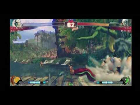 Street Battle 5: Bonchan (Sagat) vs. Tomono (El Fuerte)