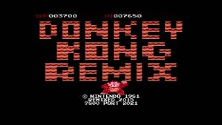 ATARI 7800 += DONKEY KONG REMIX =+ W.I.P. 2023
