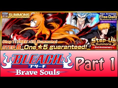 Bleach: Brave Souls - 2nd Anniversary Step-Up Summons - Part 1