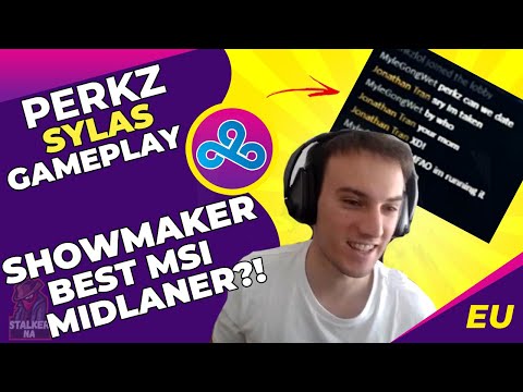 C9 Perkz Talks - ShowMaker is BEST MSI MIDLANER ?! 🥰 Perkz DESTROYING Player In Chat 😂 Sylas MID