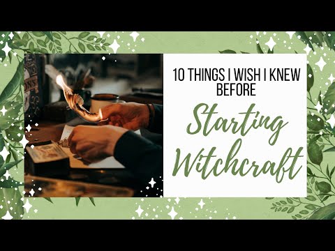 Starting Witchcraft║What I Wish I Knew