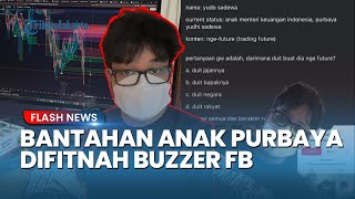 Anak Purbaya Ungkap Rahasianya Bisa Kaya Buntut Difitnah Buzzer Trading Pakai Uang Negara