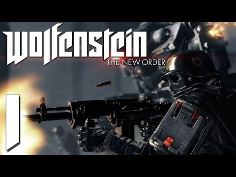 Wolfenstein:The New Order  walkthrough part 1 (PS4)no commentary