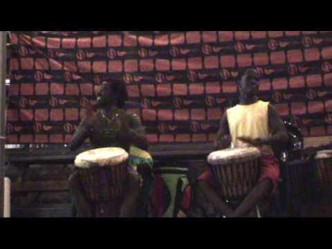 Seny Touré and his son Amara @ summerstage 2009 Hamawé Belgium.