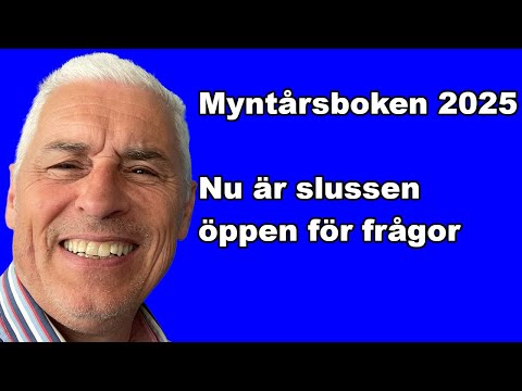 MYNTÅRSBOKEN 2025 - Nu öppnar jag slussen för alla era frågor!