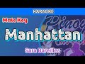 Manhattan by Sara Bareilles (Karaoke : Male Key)