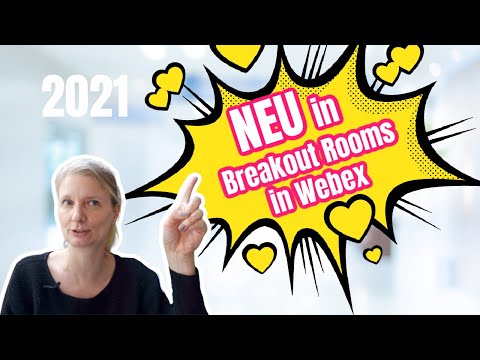 Webex Meeting Breakout Rooms - Was ist NEU?