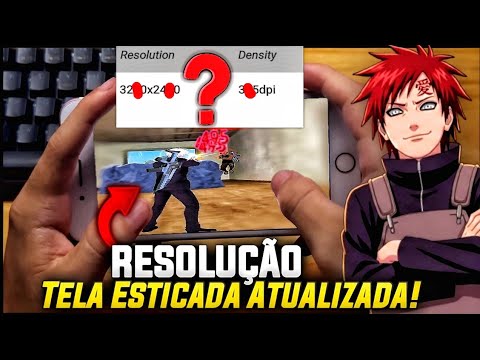 De Fevereiro! a Melhor Resolução Tela Esticada FREE FIRE (Vai Te Dar + Vantagem)