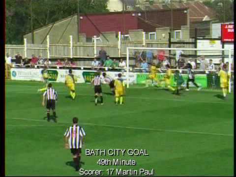 Bath City 2 AFC Wimbledon 2 - 30th August 2008