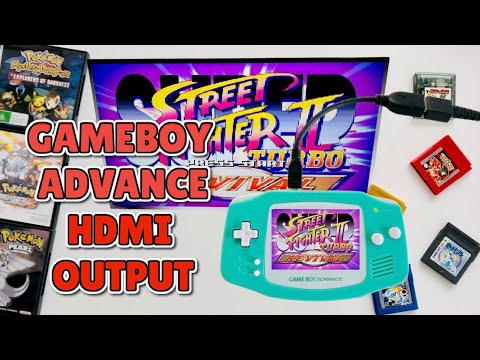 Gameboy Advance HDMI Output Mod - Play Your GBA on Your TV