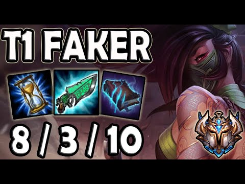 T1 Faker AKALI MID vs VOLIBEAR - Patch 10.16 Ranked Korea ✔️