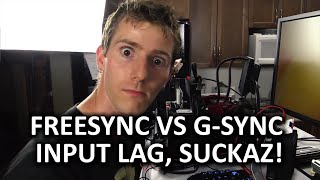 FreeSync vs G-Sync Input Lag Comparison