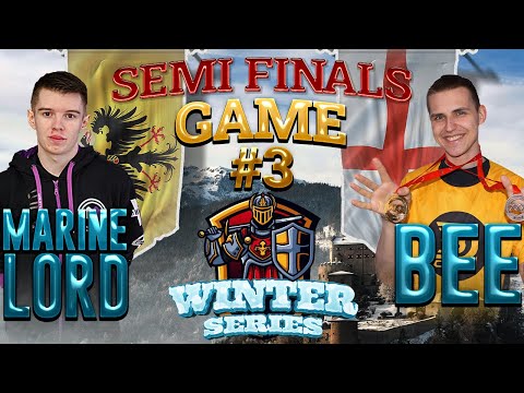 Age of Empires 4:  MarineLorD vs 3D! Bee - The Winter Series 1 Semi-Final (Game 3, Bo3)