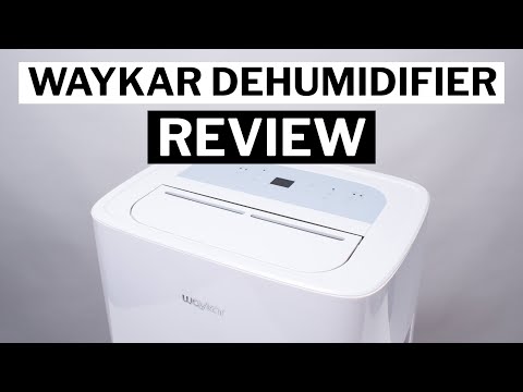 Waykar 150 Pints 2025 Energy Star Dehumidifier with Pump for Spaces up to 7,000 Sq. Ft at Commercial and Industrial Large Room, Warehouse, Home, Basement, with Drain Hose, Auto Defrost, Self-Drying video review thumbnail