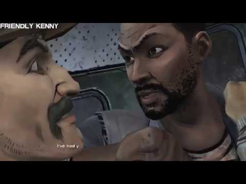 The Walking Dead Season 1 Episode 3 - Friendly and Unfriendly Kenny All Variations