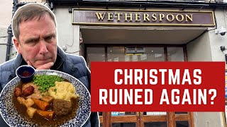I Review WETHERSPOONS CHRISTMAS DINNER!