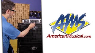 Video thumbnail for Peavey Tour 450 Demo - Peavey Tour 450 Bass Guitar Head by American Musical Supply