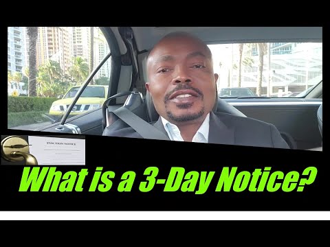 When Can a Landlord Deliver a 3-Day Notice to Pay Rent or Vacate to a Tenant?