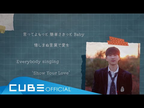 Video thumbnail for Show Your Love (Japanese ver.)