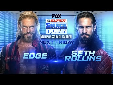 SETH ROLLINS VS EDGE FULL MATCH WWE SMACKDOWN (01/02)