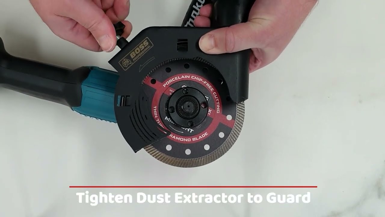 BOSS Angle Grinder Dust Extraction