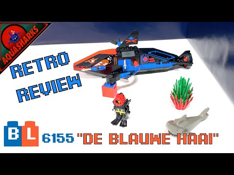 LEGO - 6155 - Aquazone - Onderzeeboot "De Blauwe Haai" 🦈
