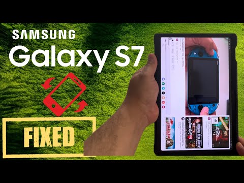 Screen Rotation doesn’t work- (Fixed) ( Samsung tab S7 S7+)