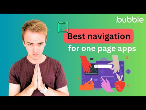 The best navigation for one page Bubble app thumbnail