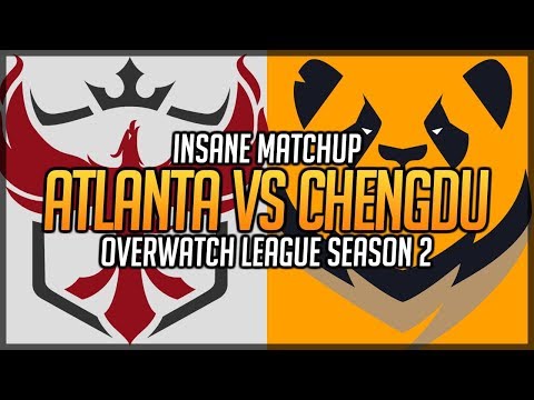 Brutal Fight - Atlanta Reign Vs Chengdu Hunters - Overwatch League Season 2