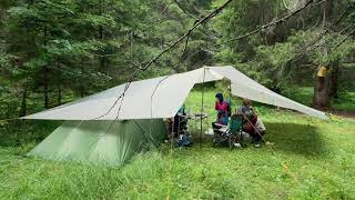 Wechsel Tarp S und Tarp L im Praxistest