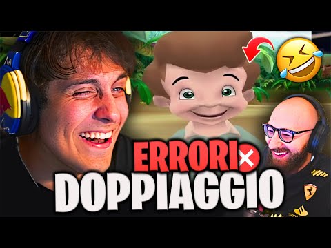 BLUR REACTION agli ERRORI di DOPPIAGGIO ITALIANI 😂  w/Marza e Pesh