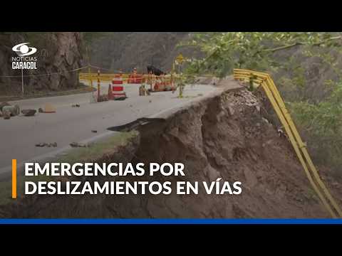 Preocupación por deslizamiento que compromete la estabilidad de la vía La Línea