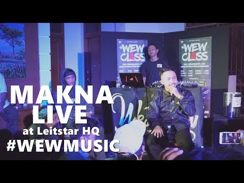 Eizy - "MAKNA" ft. Anndrean (Live at Leitstar HQ - #WEWMUSIC) - Part 1