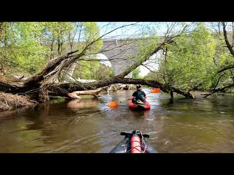 Liswarta 07.04.2024 r  31 km Danków - Wąsosz Górny nad Wartą