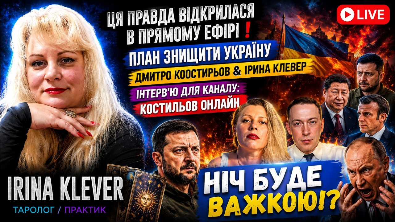 Таро прогноз ПРАВДА ВІДКРИЛАСЯ в прямому ефірі ПЛАН ЗНИЩИТИ УКРАЇНУ ДМИТРО ?