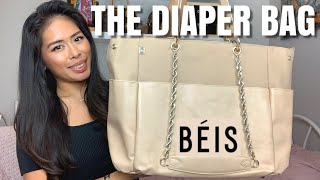 Béis Diaper Bag Review - Béis Baby Anti-Diaper Bag Bundle w Stroller Caddy, Bottle Cooler