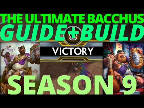 The Ultimate Bacchus Guide+Build Smite Season 9