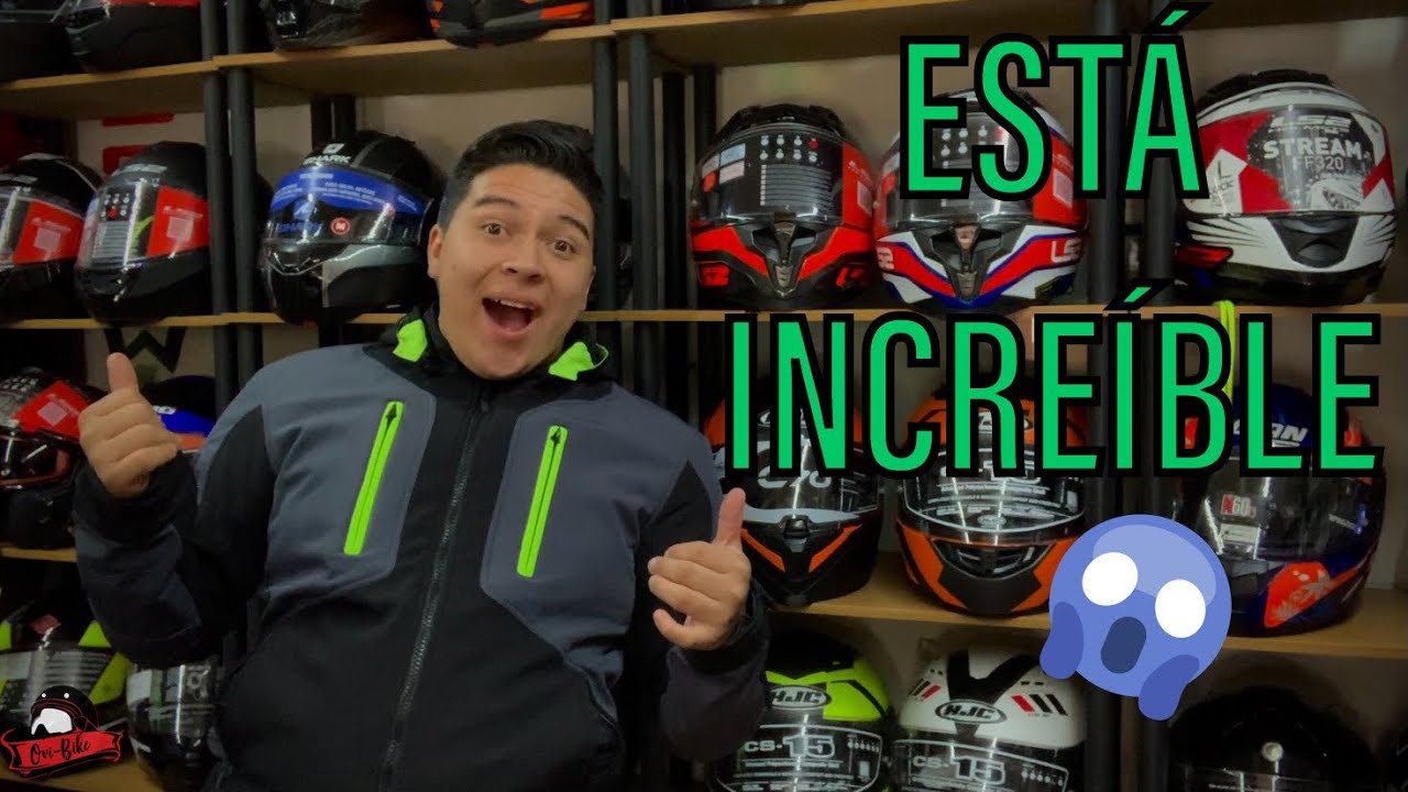 ¡LA CHAMARRA DE MOTO MÁS BARATA! HEBOTECH LUZERN *ESTA INCREÍBLE* I Ovi Bike