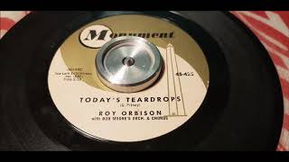 Roy Orbison - Today&#39;s Teardrops - 1960 Teen - Monument 425