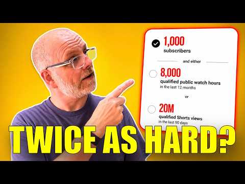 YouTube Just Made Monetisation Twice as Hard