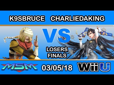 MSM 136 - K9sbruce (Sheik) Vs. LH | Charliedaking (Bayonetta) Losers Finals - Smash 4