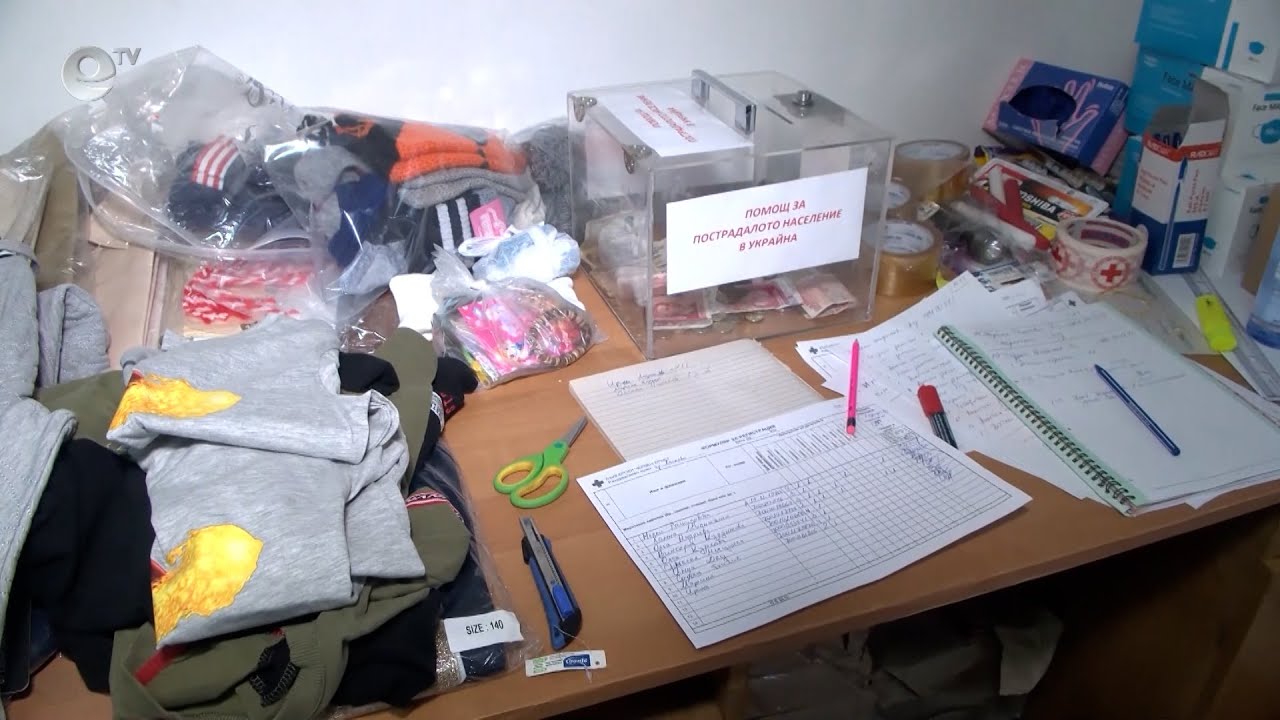 БЧК - Хасково подпомогна 18 украински семейства, избягали от войната