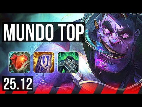 DR. MUNDO vs SHEN (TOP) | KR Master | 25.12