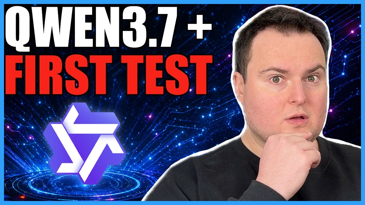 Qwen3.7 Plus First Test – Hands-On With Alibaba’s Mid-Sized Qwen Model!